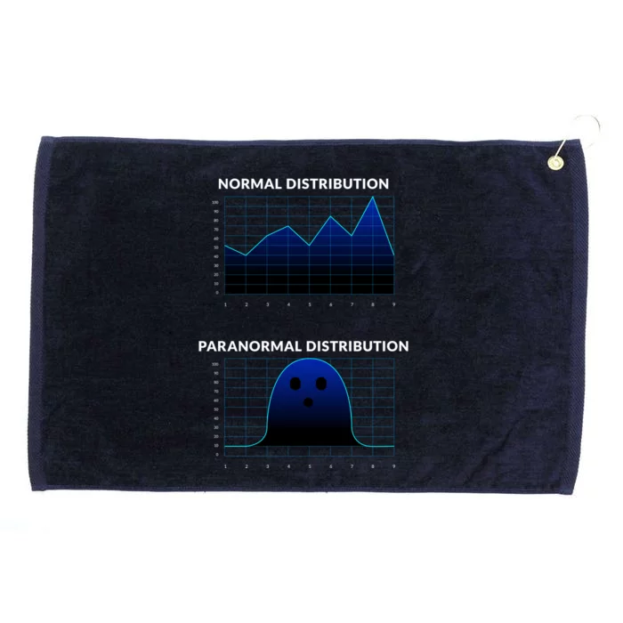 Normal Distribution Paranormal Distribution Paranormal Cool Gift Grommeted Golf Towel