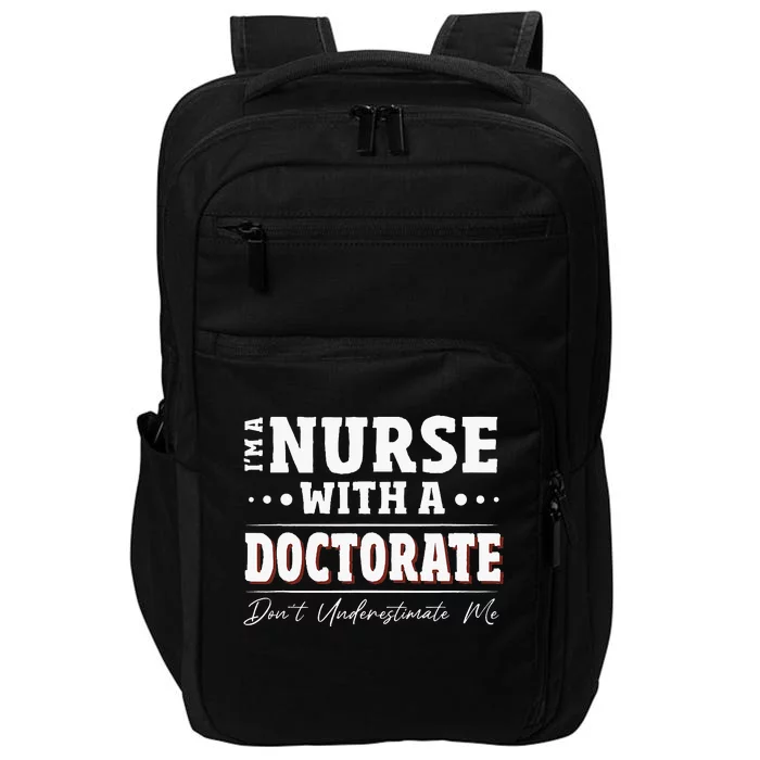 Nurse Dnp Phd Doctorate Graduation Present Dnp Nurse Impact Tech Backpack