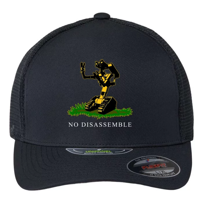 No Disassemble Robot Flexfit Unipanel Trucker Cap