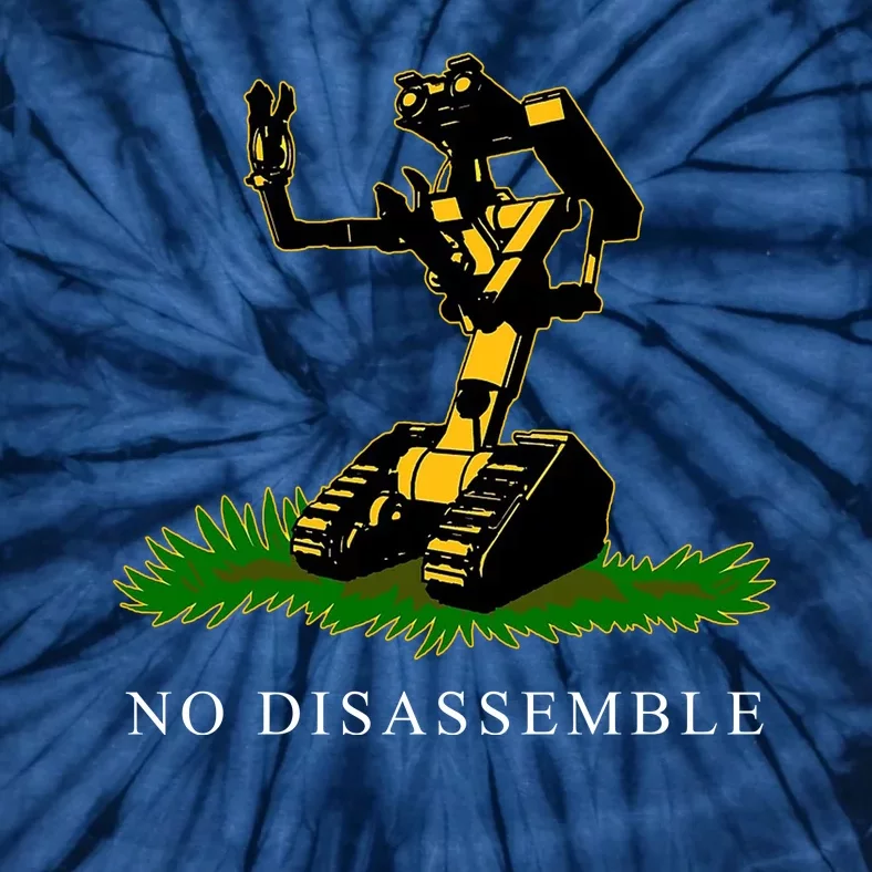 No Disassemble Robot Tie-Dye T-Shirt