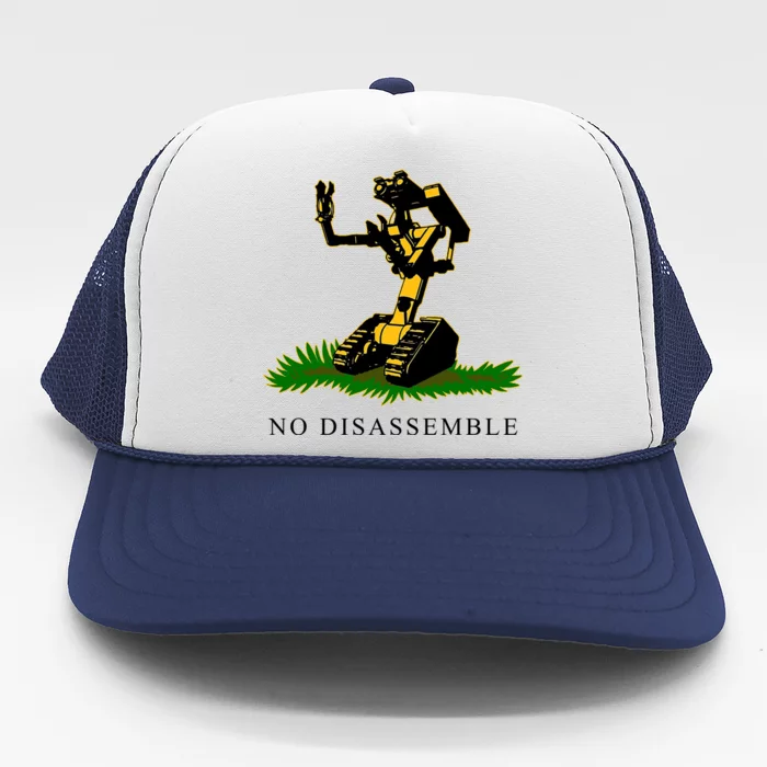 No Disassemble Robot Trucker Hat