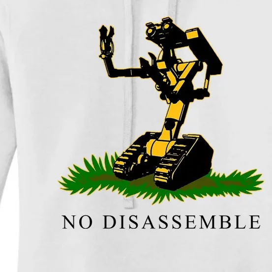 No Disassemble Robot Women's Pullover Hoodie