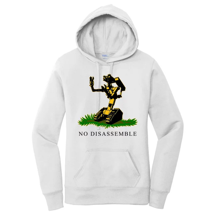 No Disassemble Robot Women's Pullover Hoodie