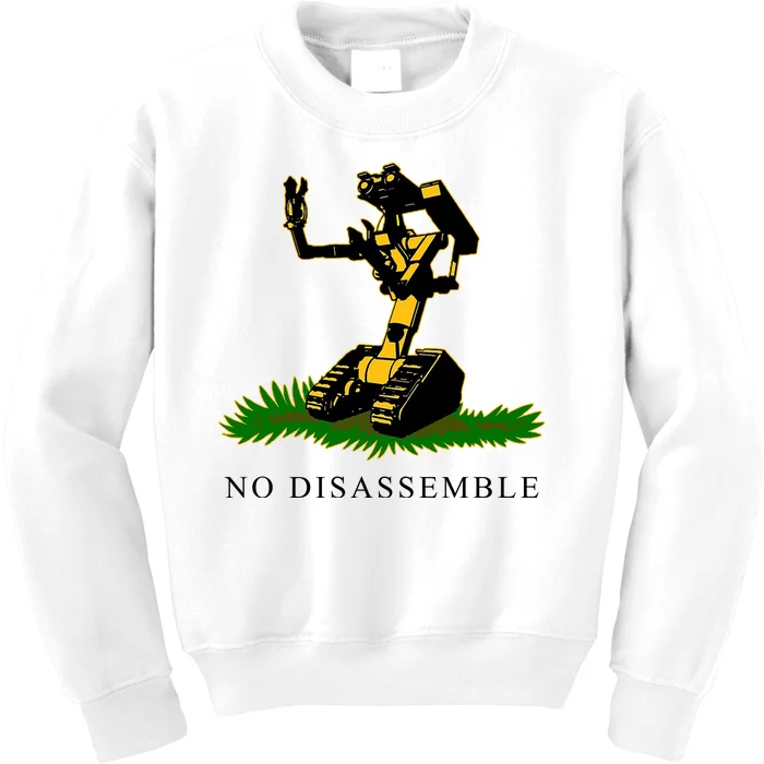 No Disassemble Robot Kids Sweatshirt