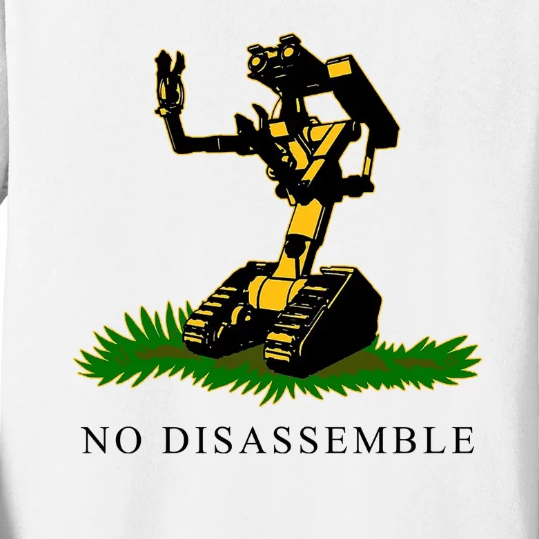 No Disassemble Robot Kids Long Sleeve Shirt