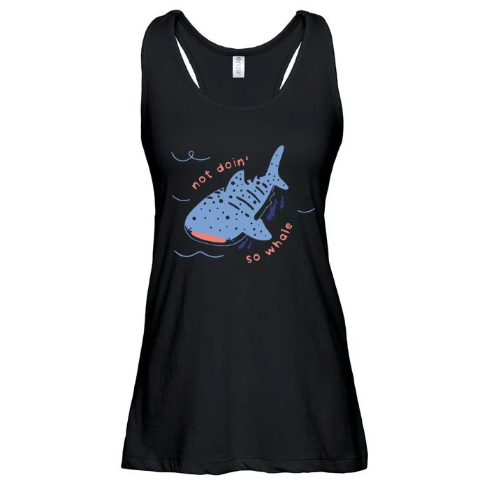 Not Doin So Whale Ladies Essential Flowy Tank