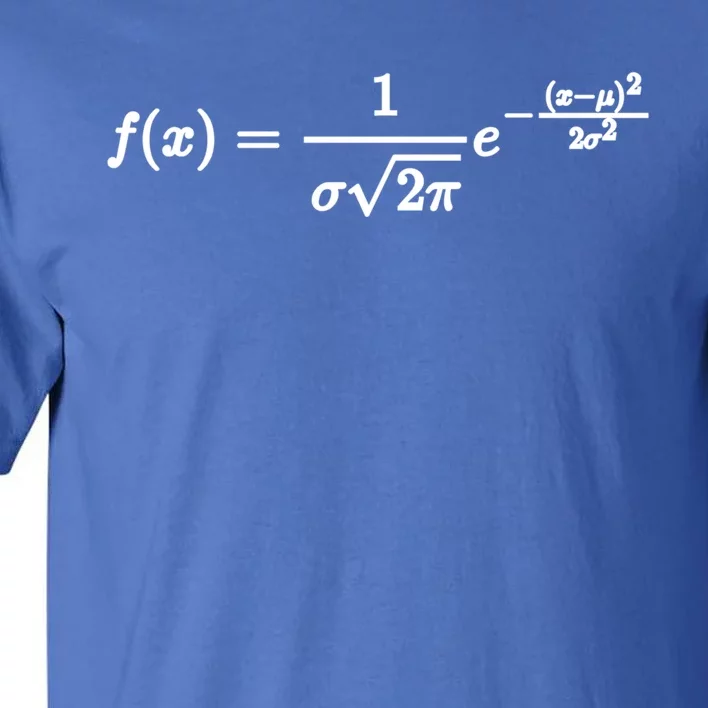 Normal Distribution Statistics Probablity Data Analyst Joke Meaningful Gift Tall T-Shirt