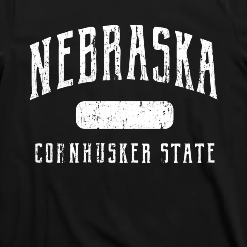 Nebraska Distressed Sports T-Shirt