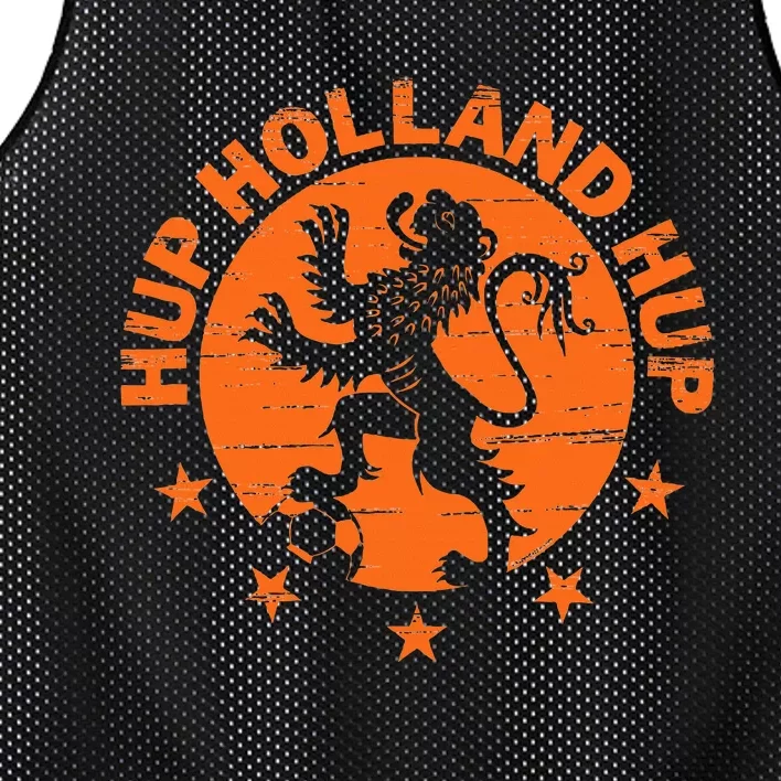 Netherlands Dutch Soccer Hup Holland Oranje Mesh Reversible Basketball Jersey Tank