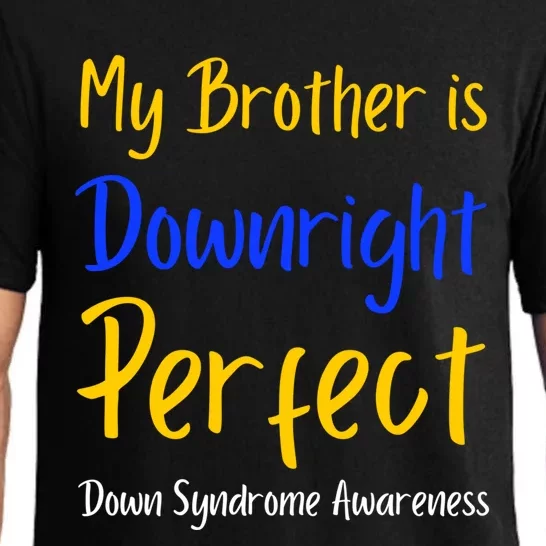 National Down Syndrome Awareness Month Support Squad T21 Gift Pajama Set