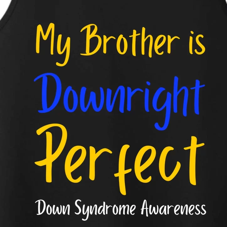 National Down Syndrome Awareness Month Support Squad T21 Gift Performance Tank