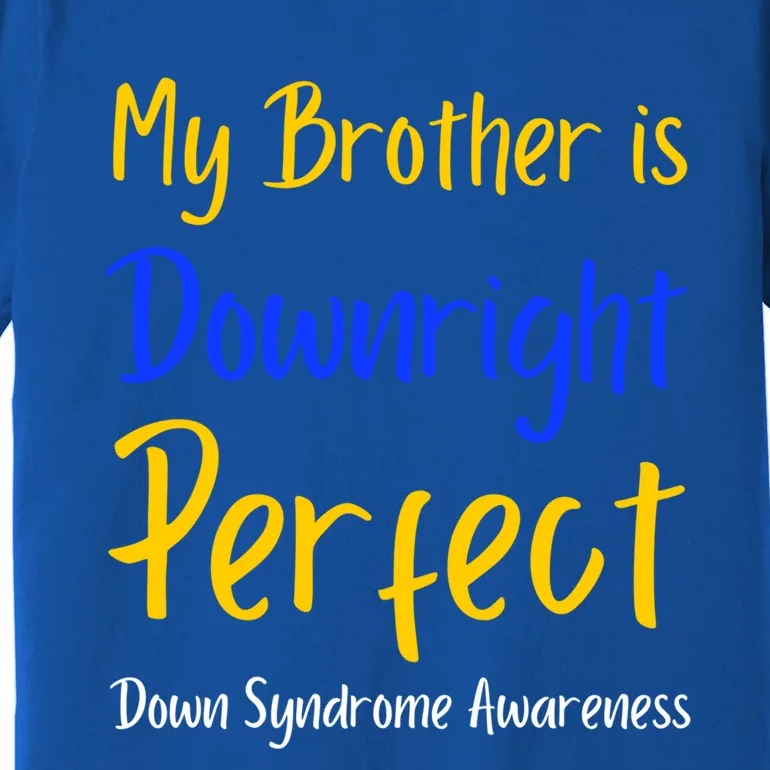 National Down Syndrome Awareness Month Support Squad T21 Gift Premium T-Shirt