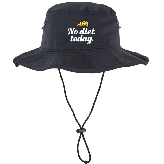 No Diet Today Funny Health And Fitness Pizza Lover Gift Legacy Cool Fit Booney Bucket Hat