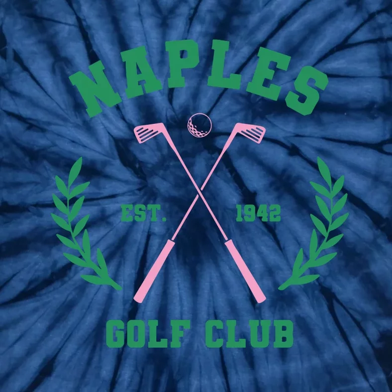 Naples Est. 1942 Golf Clup Tie-Dye T-Shirt