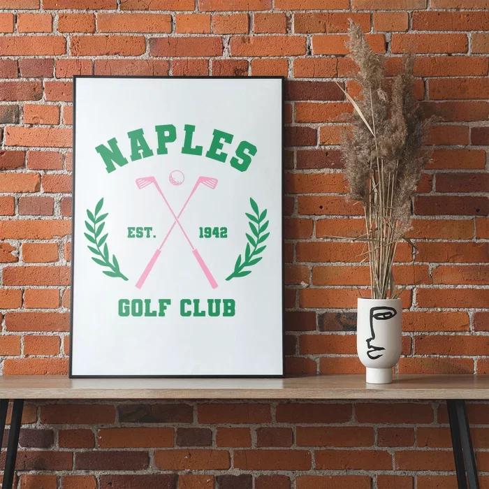 Naples Est. 1942 Golf Clup Poster