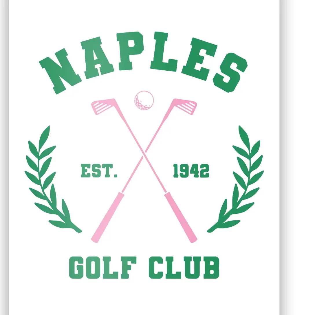 Naples Est. 1942 Golf Clup Poster