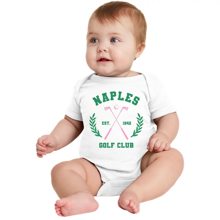 Naples Est. 1942 Golf Clup Baby Bodysuit