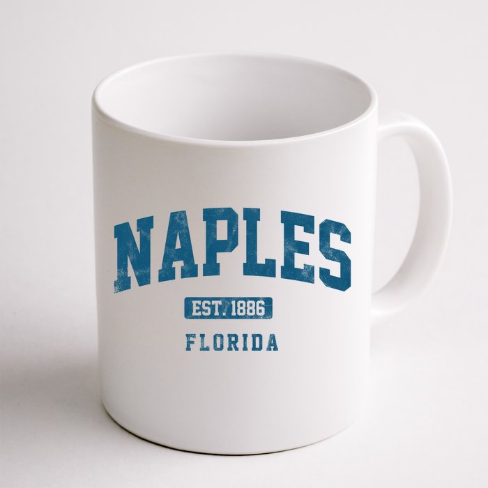 Naples Est 1886 Florida Retro Vintage Front & Back Coffee Mug