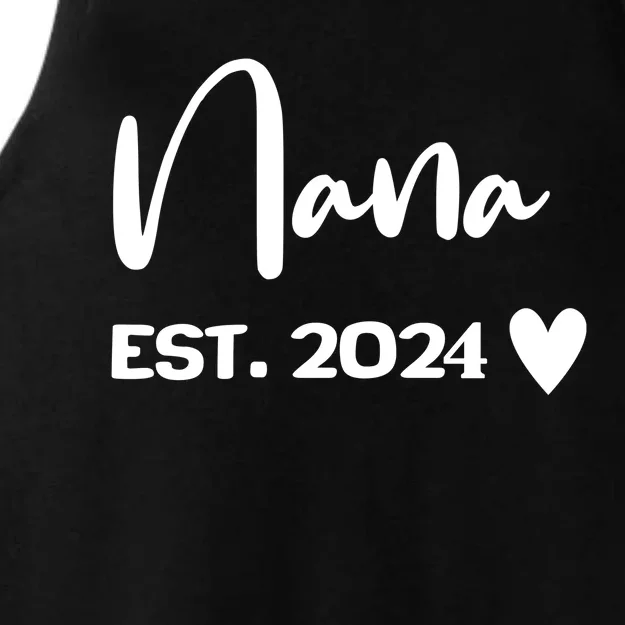 Nana Est. 2024 New Baby Ladies Tri-Blend Wicking Tank