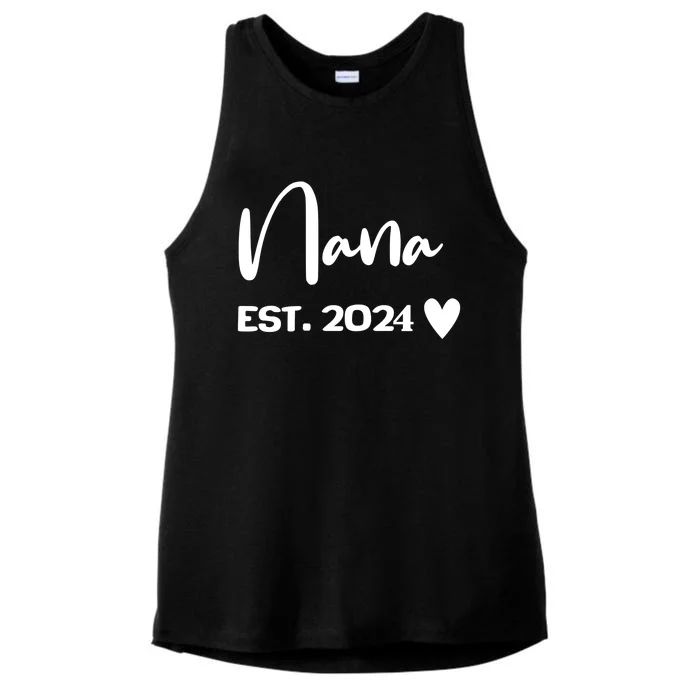 Nana Est. 2024 New Baby Ladies Tri-Blend Wicking Tank