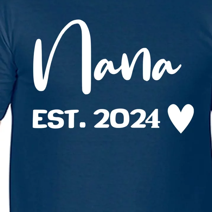 Nana Est. 2024 New Baby Comfort Colors T-Shirt