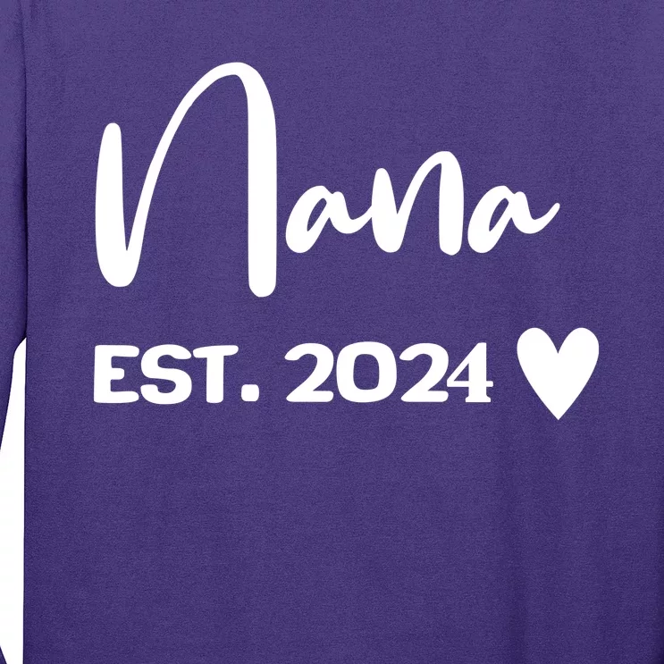 Nana Est. 2024 New Baby Long Sleeve Shirt