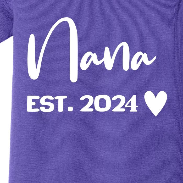 Nana Est. 2024 New Baby Baby Bodysuit