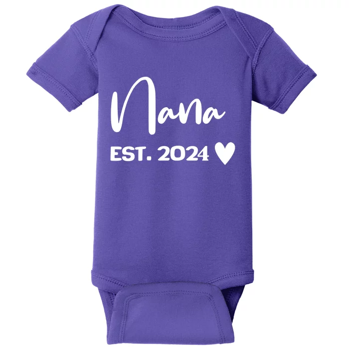 Nana Est. 2024 New Baby Baby Bodysuit