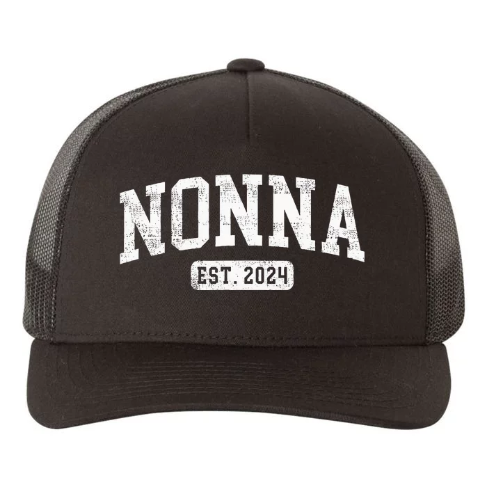 Nonna Est 2024 Promoted To Nonna Announcet Yupoong Adult 5-Panel Trucker Hat