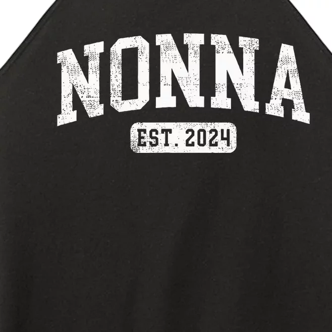 Nonna Est 2024 Promoted To Nonna Announcet Women’s Perfect Tri Rocker Tank