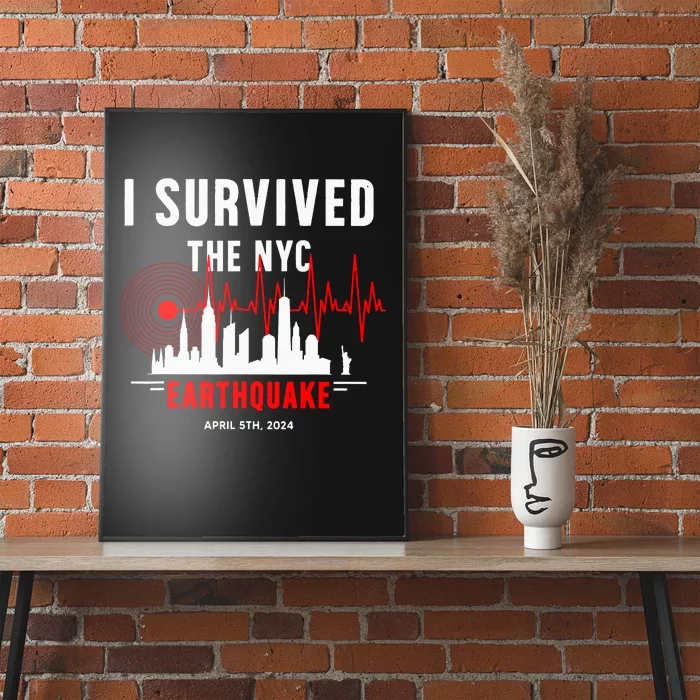 Nyc Earthquake 2024 New York City Earthquake I Survived Poster