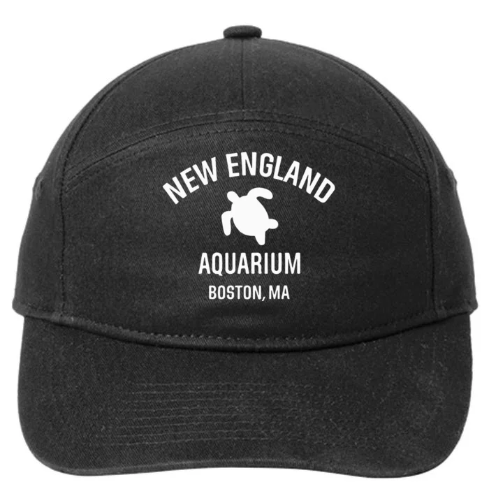 New England Aquarium Boston Ma 7-Panel Snapback Hat