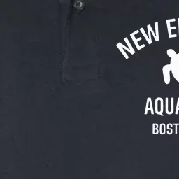 New England Aquarium Boston Ma Softstyle Adult Sport Polo