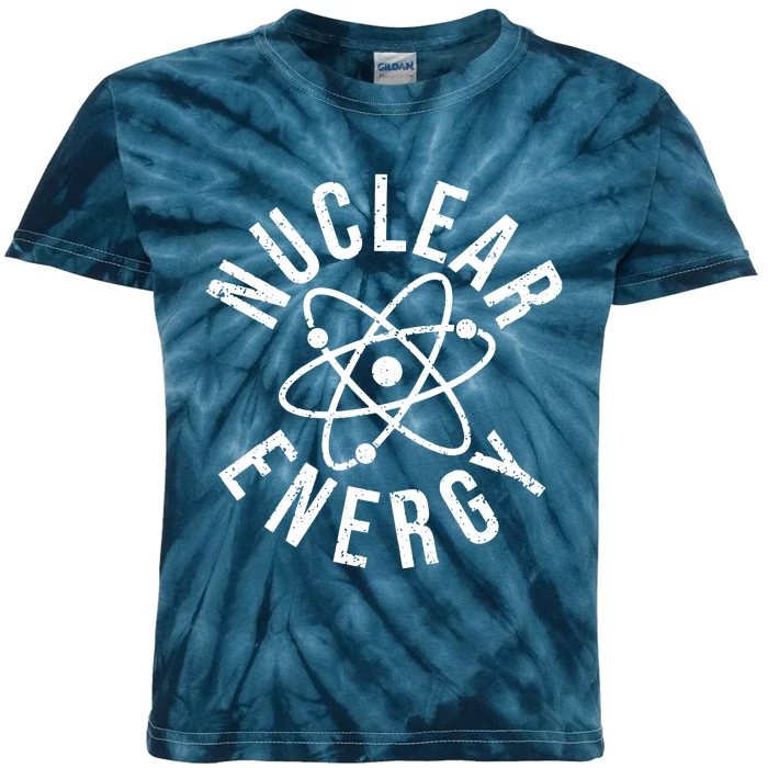 NUCLEAR ENERGY ATOMIC ENERGY POWER PLANT ENGINEER Kids Tie-Dye T-Shirt