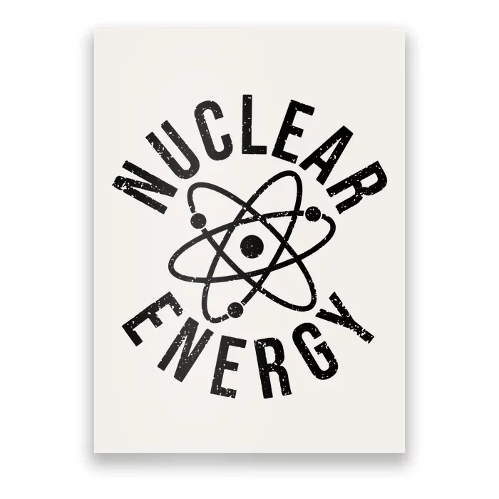 NUCLEAR ENERGY ATOMIC ENERGY POWER PLANT ENGINEER Poster