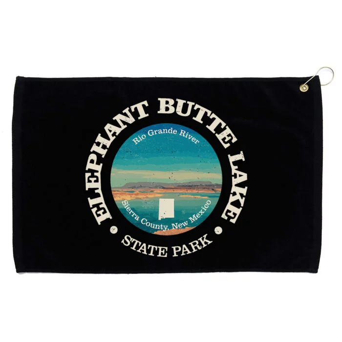 Nature Elephant Butte Lake State Park Hiking Grommeted Golf Towel