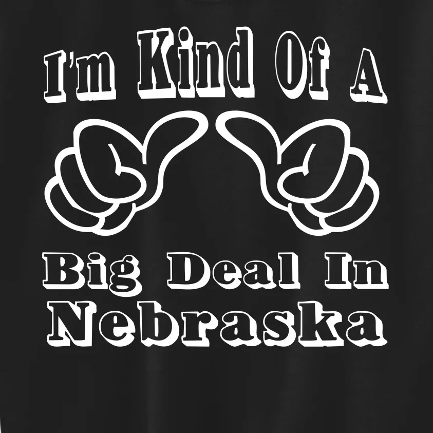 Nebraska Big Deal Kids Sweatshirt