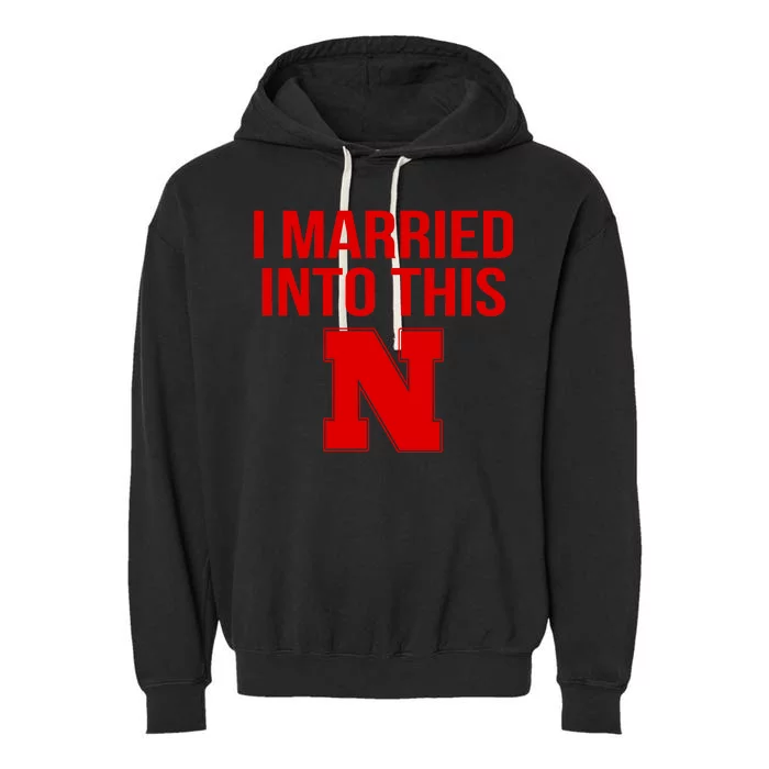 Nebraska Football Married Into This Garment-Dyed Fleece Hoodie