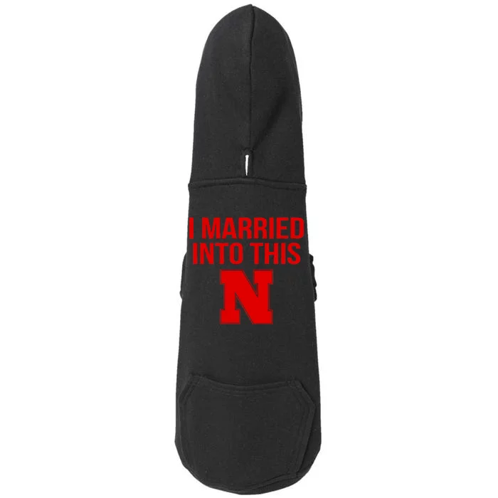 Nebraska Football Married Into This Doggie 3-End Fleece Hoodie