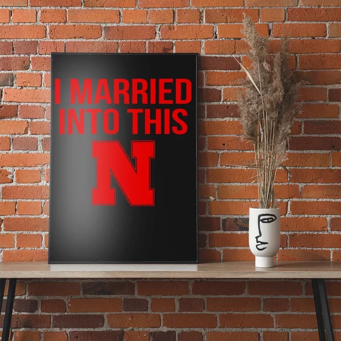 Nebraska Football Married Into This Poster