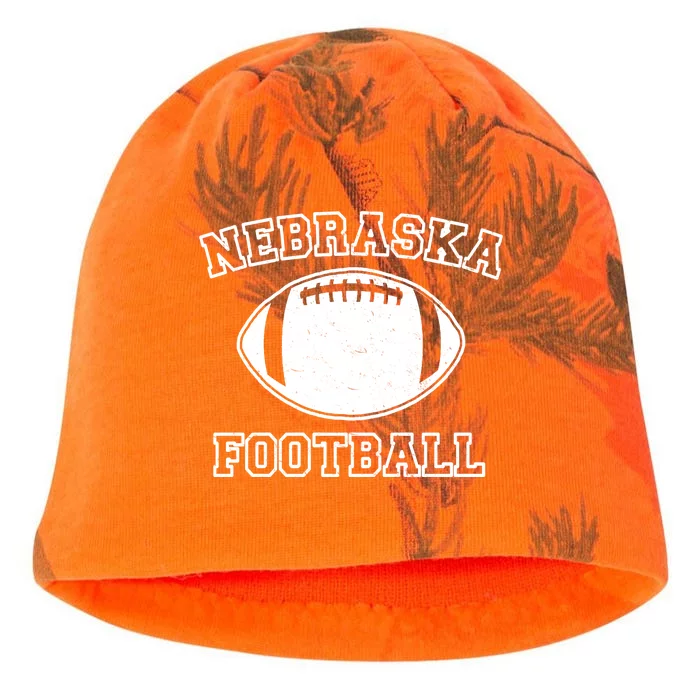 Nebraska Football Vintage Distressed Kati - Camo Knit Beanie