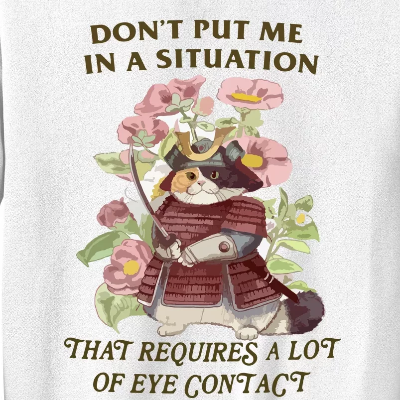 No Eye Contact Sweatshirt