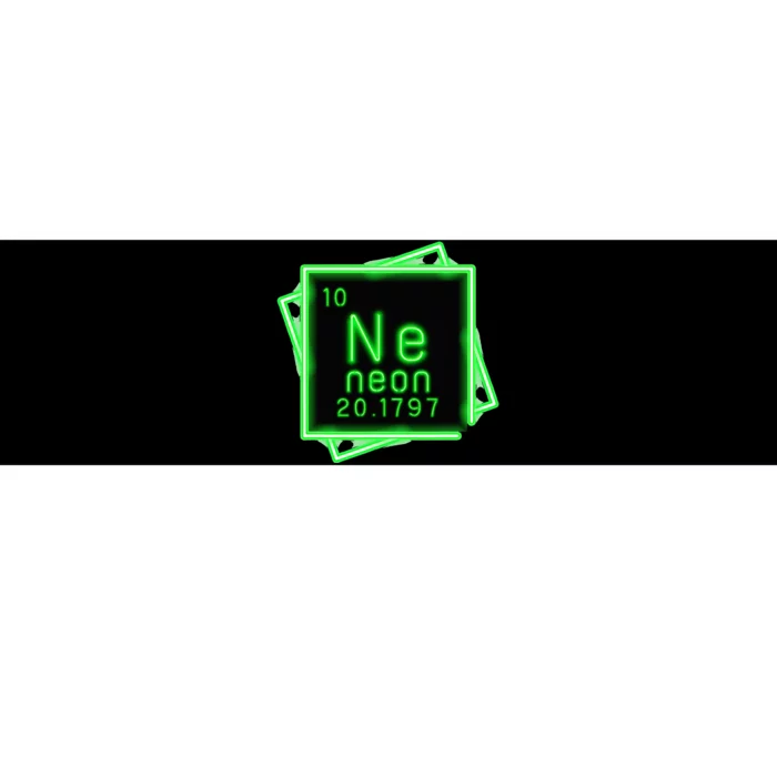 Neon Element Chemistry Periodic Table Science Nerd Bumper Sticker