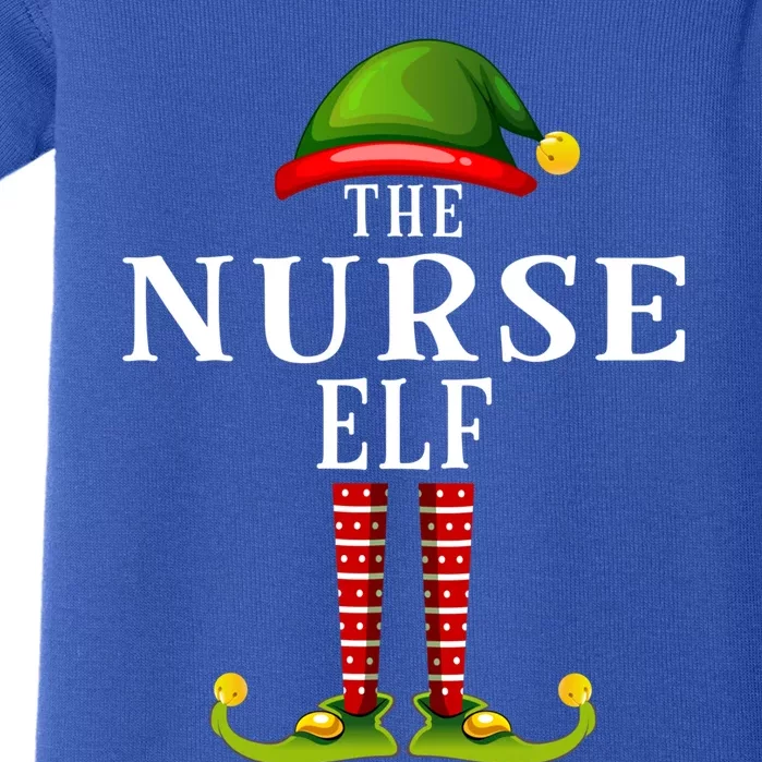 Nurse Elf Christmas Matching Family Group Pjs Cute Gift Baby Bodysuit