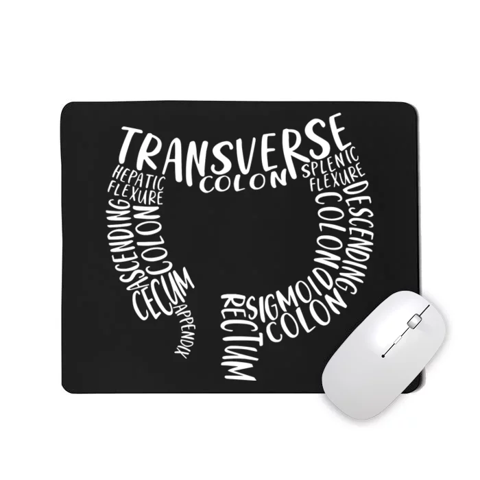 Nurse Endoscopy Colon Anatomy Gifts Mousepad