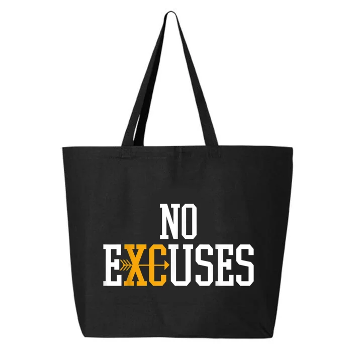 No Excuses Cross Country Track And Field Running 25L Jumbo Tote