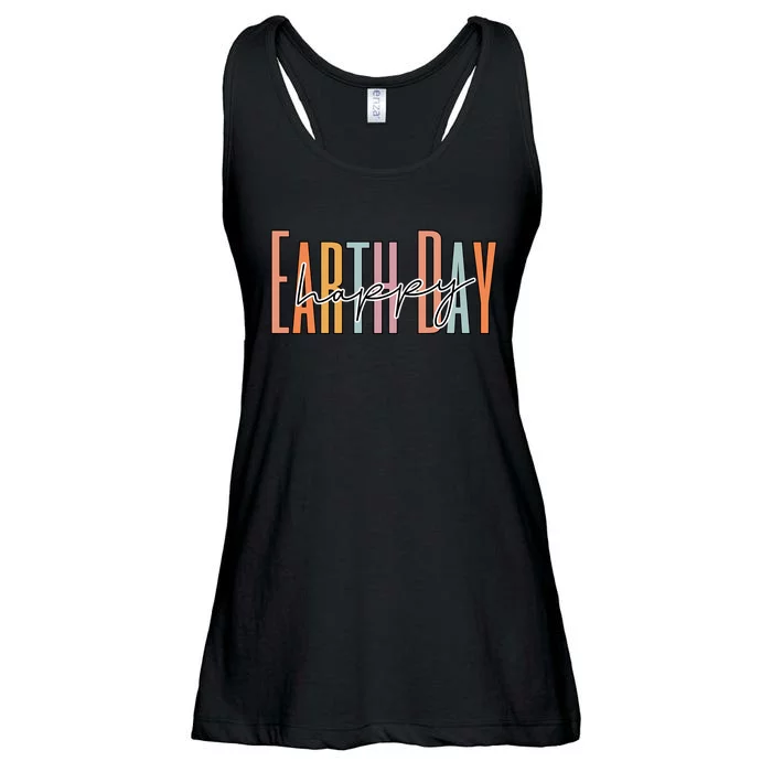 National Earth Day 2024 Earth Day Ladies Essential Flowy Tank