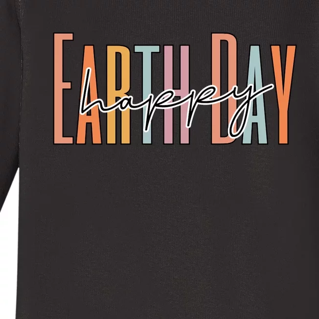 National Earth Day 2024 Earth Day Baby Long Sleeve Bodysuit