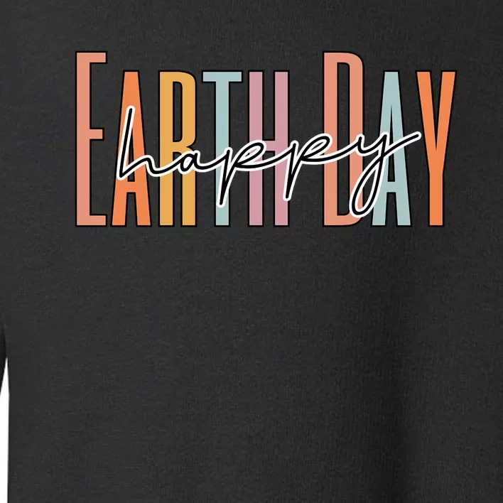 National Earth Day 2024 Earth Day Toddler Sweatshirt