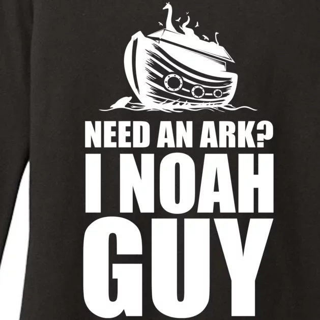 Need An Ark I Noah Guy Womens CVC Long Sleeve Shirt